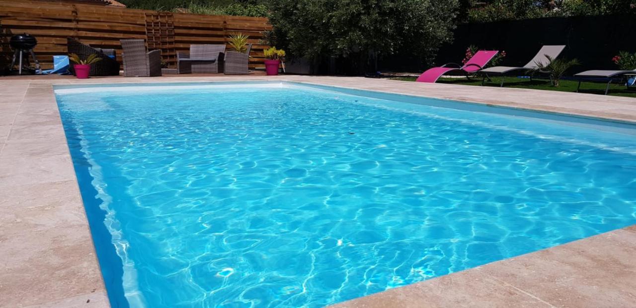 Villa Les 2 Oliviers Ле-Люк Экстерьер фото