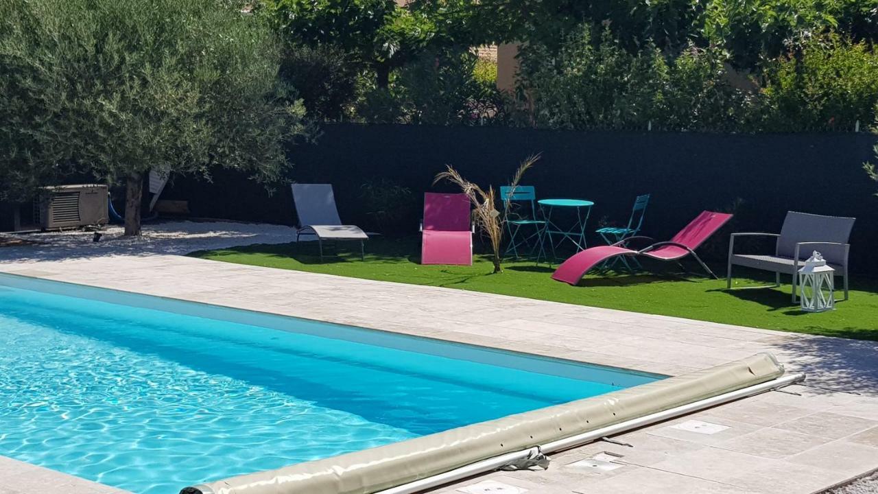 Villa Les 2 Oliviers Ле-Люк Экстерьер фото