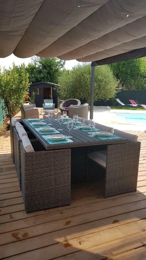 Villa Les 2 Oliviers Ле-Люк Экстерьер фото